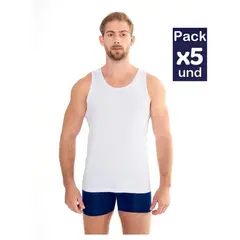 GENERICO - Camisilla Hombre Panther Pack x5.