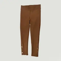L Y H - Leggins Para Mujer Khaki Oscuro Marca L&H