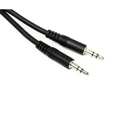 TECHMAN - Cable Auxiliar Audio Sonido Jack 3.5 Mm Macho 1.8 M