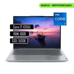 LENOVO - PORTATIL V14 - Intel Core I7-1355U RAM 16Gb DDR4 - 512GB SSD - 14