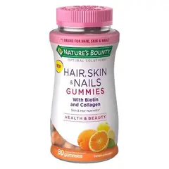 GENERICO - Gummies Fortalecedoras para Cabello, Piel y Uñas 80 Gomas