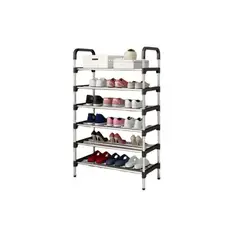 GENERICO - Organizador Zapatero Metálico 6 Niveles Shoe Rack