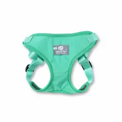WAWAW - Pechera para perro talla XS menta borde menta
