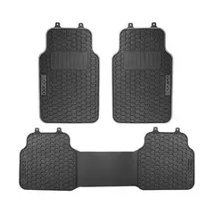 SPARCO - Tapetes Carro Alfombra Piso PVC 3 Piezas SPF500GR