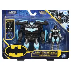 SPIN MASTER - Figura De Acción Bat-Tech Batman Tecno-Armadura