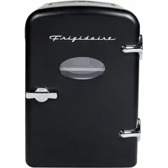 FRIGIDAIRE - Mini Nevera Bar Vintage Negra 9 Latas