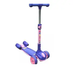 GENERICO - Patineta burbujas Scooter Niña Bluetooth Música Luces
