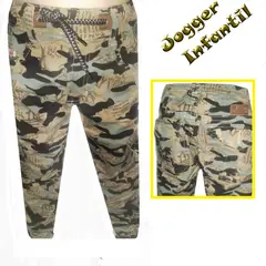 ZAFIRO JEANS - Pantalón jogger niño camuflado