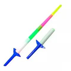 DAYOSHOP - Juguete Espada Expandible Niño Led Sonido Dizfras Baterias