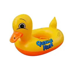 DAYOSHOP - Flotador Pato Bote Piscina Inflable Juguete Niños