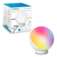 STEREN - Lampara de escritorio LED Wi-Fi RGB de 12 W SHOME-LAM