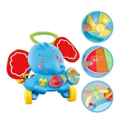 GENERICO - Caminador Para Bebe Tipo Andadera Musical Unisex ELEFANTE