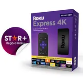 ROKU - Reproductor Express 4K Dispositivo Streaming Smart TV