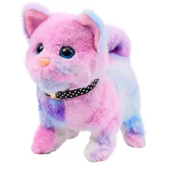 DAYOSHOP - Robot Gato Color Mascota Sonido Movimiento Juguete bateria