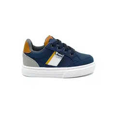 PAPOS - Casuales Lorenzo Azul y Mostaza - Azul