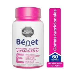 BENET - Gomas Bénet Colágeno + Celenio + Vitaminas A y E