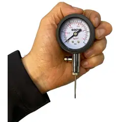 GOLTY - Calibrador De Aire Analogo Manometro Balones Otros