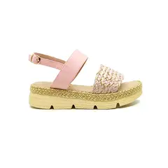 PAPOS - Sandalias Teen Urban Rosada - Beige