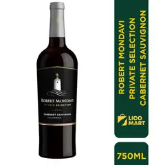 GENERICO - VINO TINTO ROBERT MONDAVI PRIVATE SELECTION CABERNET SAUVIGNON CALIFORNIA 2019