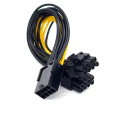 GENERICO - 8pin A Dual 8 Tarjeta Gráfica De Video Doble Fuente 20cm