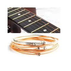 GENERICO - Cuerdas Guitarra Clásica De Cobre 6 Piezas Cable Acero
