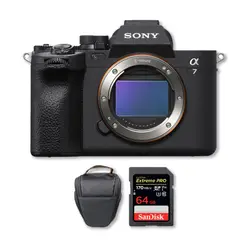 SONY - Alpha a7 IV 4K Mirrorless Sólo Cuerpo Memoria Bolso