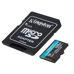 KINGSTON - MicroSD DE 128GB Canvas Go! Plus Clase 30 Original