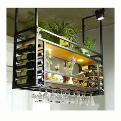 22 GRADOS DECORACION - Bar Flotante Gahl en Roble natural y Metal