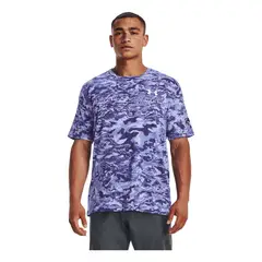UNDER ARMOUR - Camiseta Hombre ABC CAMO SS Azul UNDER ARMOUR.