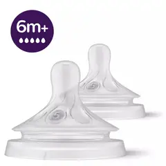 AVENT - Tetina Natural 3.0 Flujo Variable