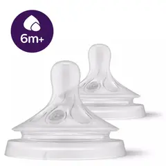 AVENT - Tetina Natural 3.0 Flujo Espeso