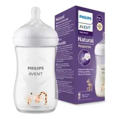 PHILIPS AVENT - Tetero Natural 3.0 Jirafa 9Oz Avent