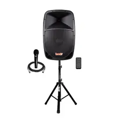 PRO DJ - Altavoz PB15E-MP3 SYS Negro