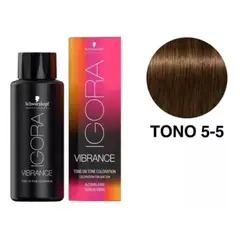 SCHWARZKOPF - Tinte Igora Vibrance Castaño Claro Dorado 5-5