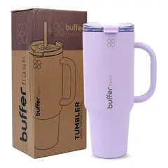 BUFFER FLASK - Termo para agua en Acero inoxidable 1,2l Buffer - Lila-.