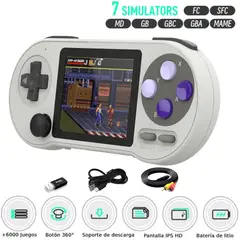 GENERICO - Consolas De Videojuegos Portátil Con 6000 Juegos Integrados