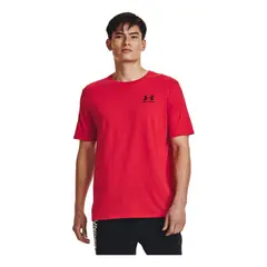 UNDER ARMOUR - Camiseta Hombre SPORTSTYLE LC SS Rojo