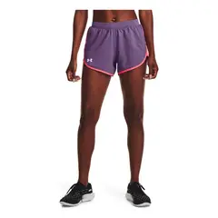 UNDER ARMOUR - Short Mujer FLY BY ELITE 3 Purpura UNDER ARMOUR.