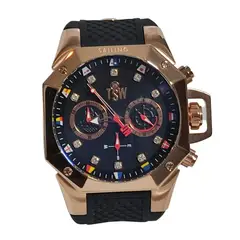 TECHNOSPORT - Reloj Mujer TS-100-LS2 NEGRO_.