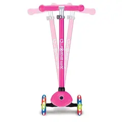 GLOBBER - PATINETA PRIMO LUCES LED-ROSADA NO PLEGABLE