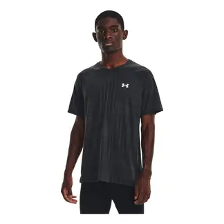 UNDER ARMOUR - Camiseta Hombre STREAKER DECO DIA Negro UNDER ARMOUR.
