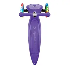 GLOBBER - PATINETA PRIMO PLUS LUCES LED - VIOLETA
