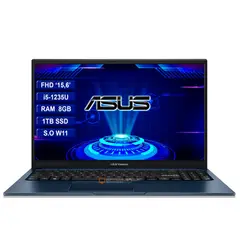 ASUS - Portátil 15.6" Intel i5-1235U RAM 8GB 1TB SSD Azul
