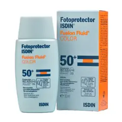 ISDIN - Bloqueador Solar Fusion Fluid Color para Piel seca 50 ml