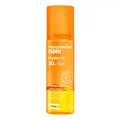 ISDIN - Bloqueador Solar Hydro Oil para Todo tipo de piel 200 ml