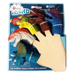GENERICO - Increíbles Dinosaurios Para Jugar Con Los Dedos X5 Unidades
