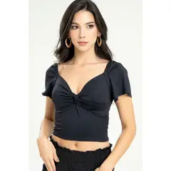RAGGED - Blusa merlina Negro Ragged.
