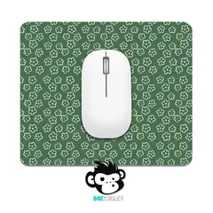 GENERICO - Mouse Pad Flores Verdes