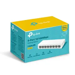 TP LINK - Switch De Escritorio 8 Puertos 10/100 Ls1008 Tp-link
