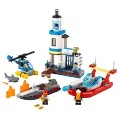 LEGO - City 60308 Policías Y Bomberos: Misión En La Costa